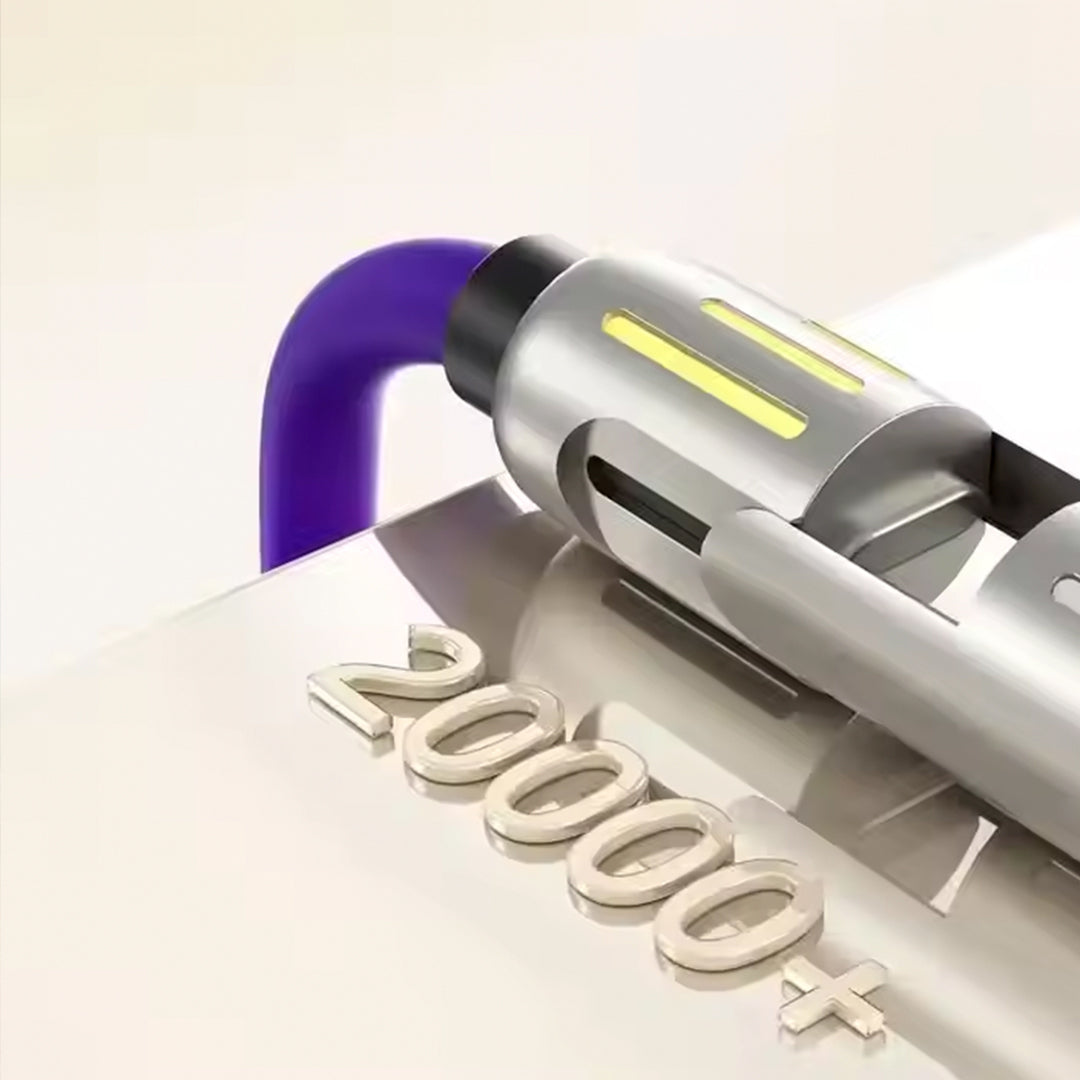 SuperFast Silicone 4in1 RGB LED Light Metal Premium Connector Cable bareera bazaar