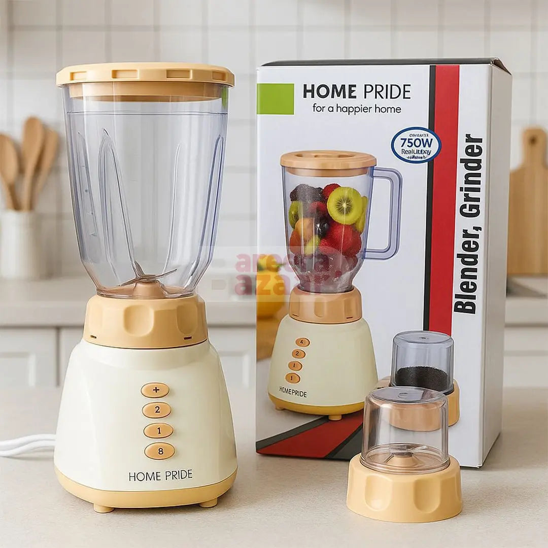 HomePride 2in1 Table Electric Blender/Grinder with Box Packing bareera bazaar