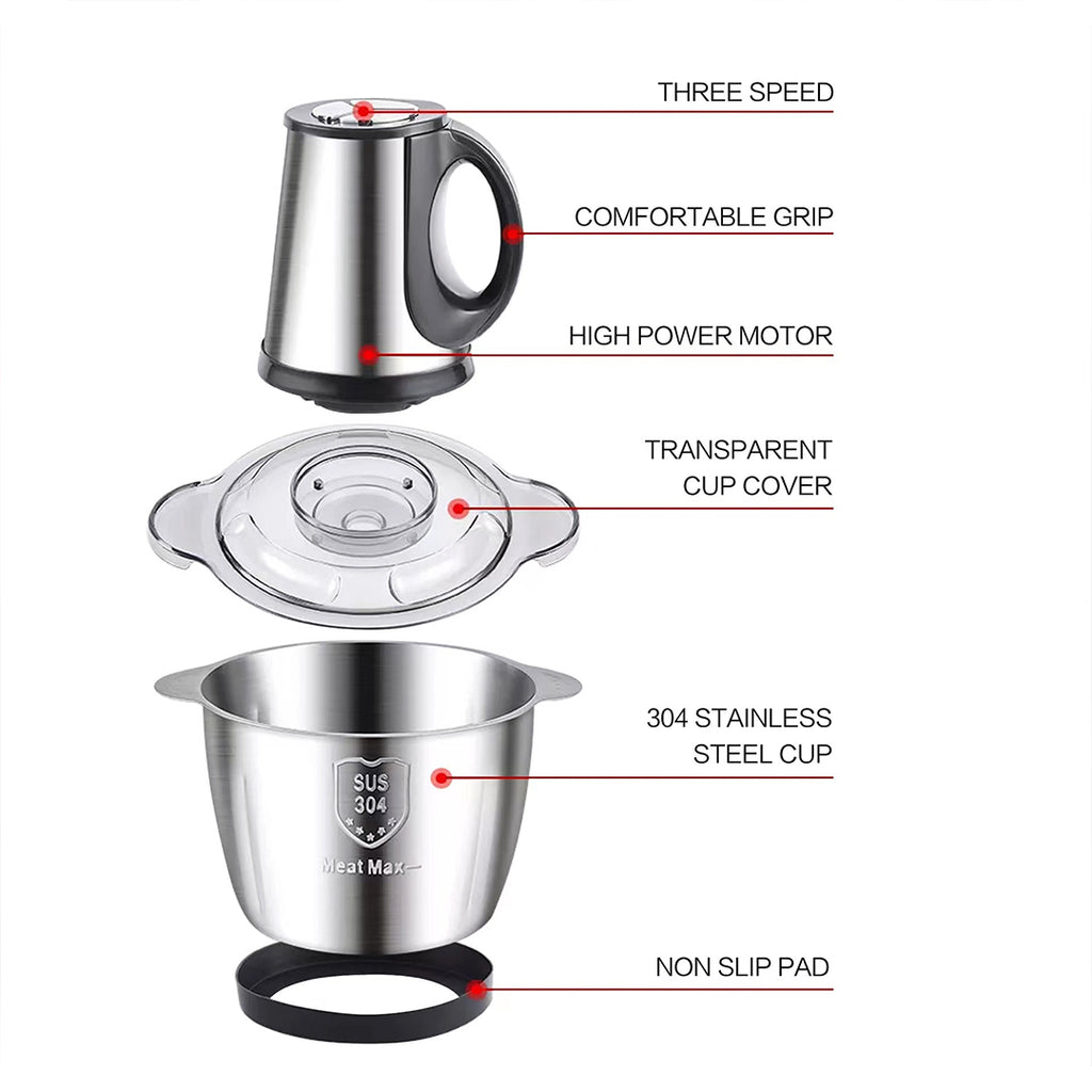 4Blades 3Litres 750w 3Speeds Vitamix Chopping Machine