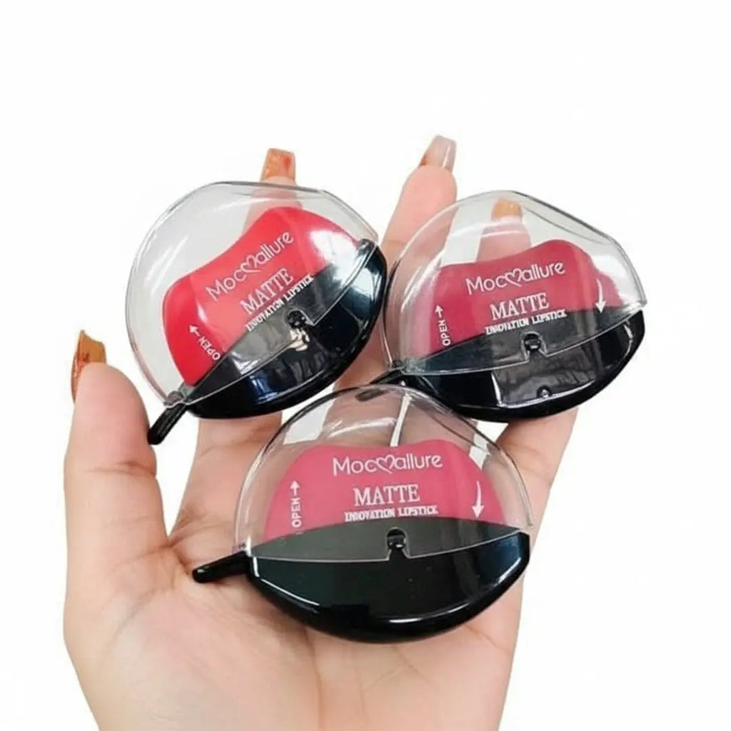 Mocallure Matte innovation Lipstick Rendom Color bareera bazaar