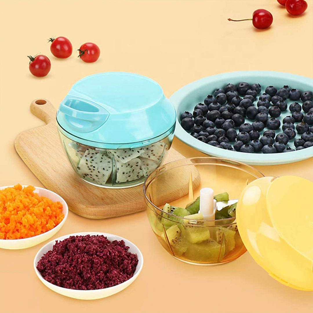 New Shape Sharp 3 Blades Premium Manual Vegetable Cutter