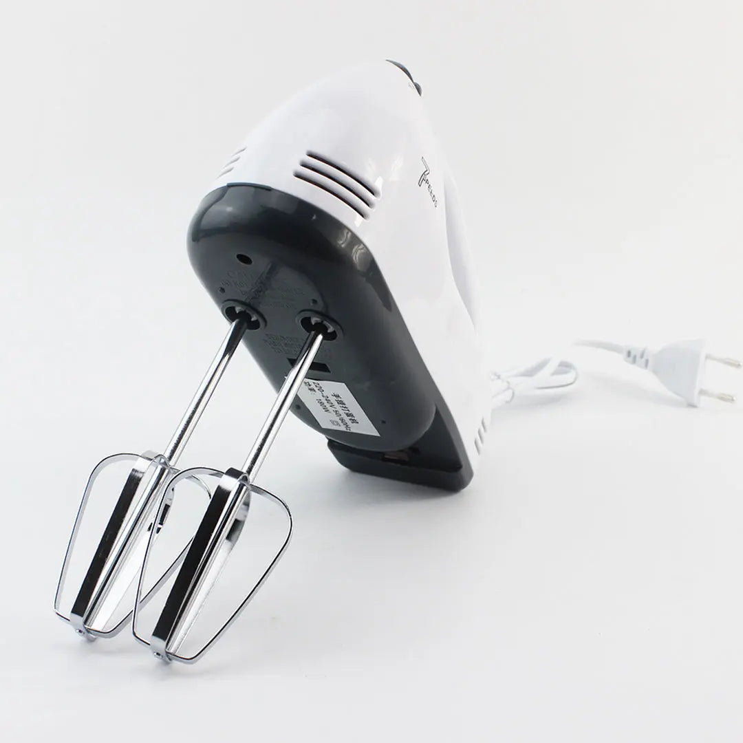 Electric Scarlett Hand Mixer with 7 Speed Egg Beater and Chrome Beater + Dough Hook bareera bazaar