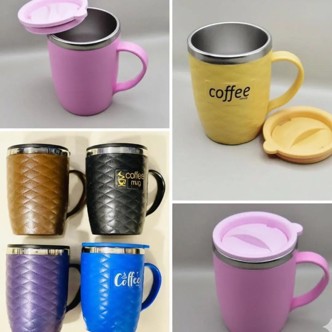 Coffee ☕️ eCoSip 400ML Hot &amp; Cold Double Wall Mug bareera bazaar