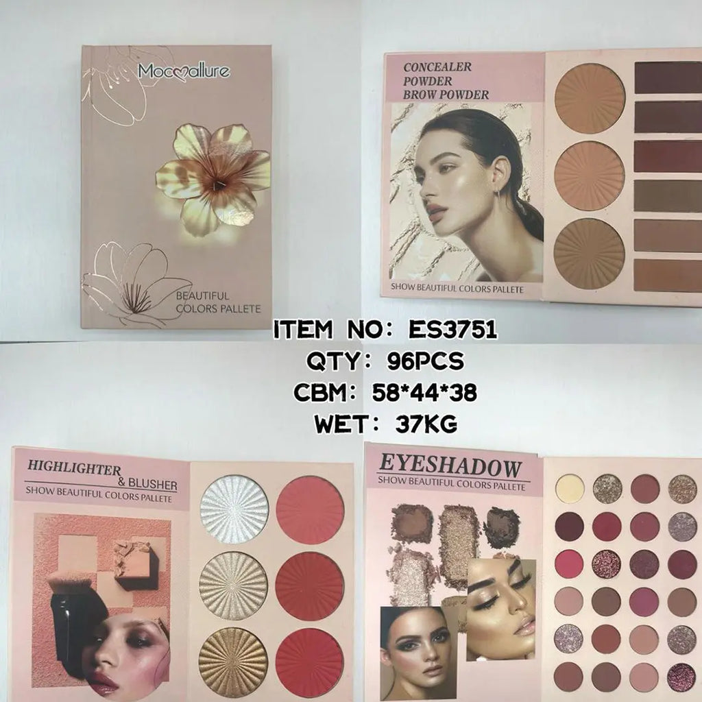 Mocallure 3 in 1 Meakup Book bareera bazaar