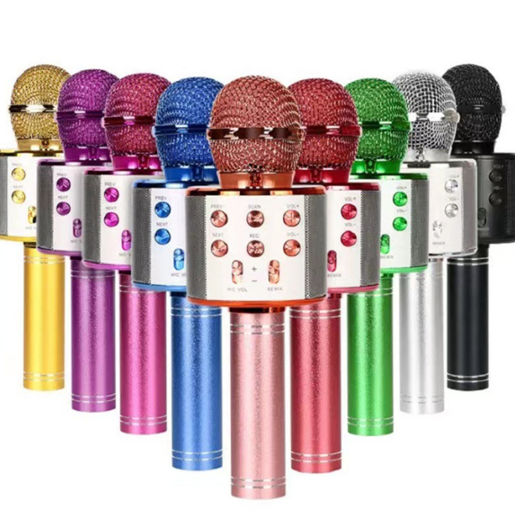 Multipurpose Rechargeable Bluetooth Speaker Mic with Many Features