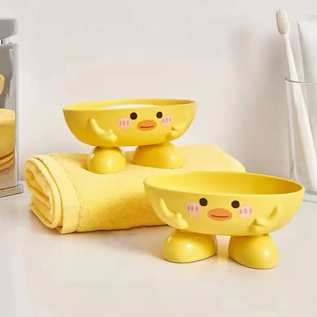 New Duck Cup Drainage Soap Holder Bareera bazaar