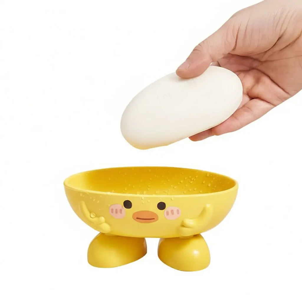 New Duck Cup Drainage Soap Holder Bareera bazaar