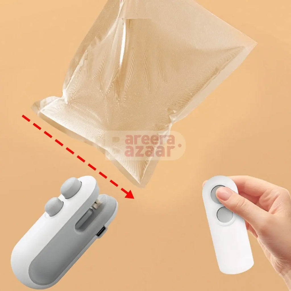 Rechargeable Mini Shopper Sealer bareera bazaar