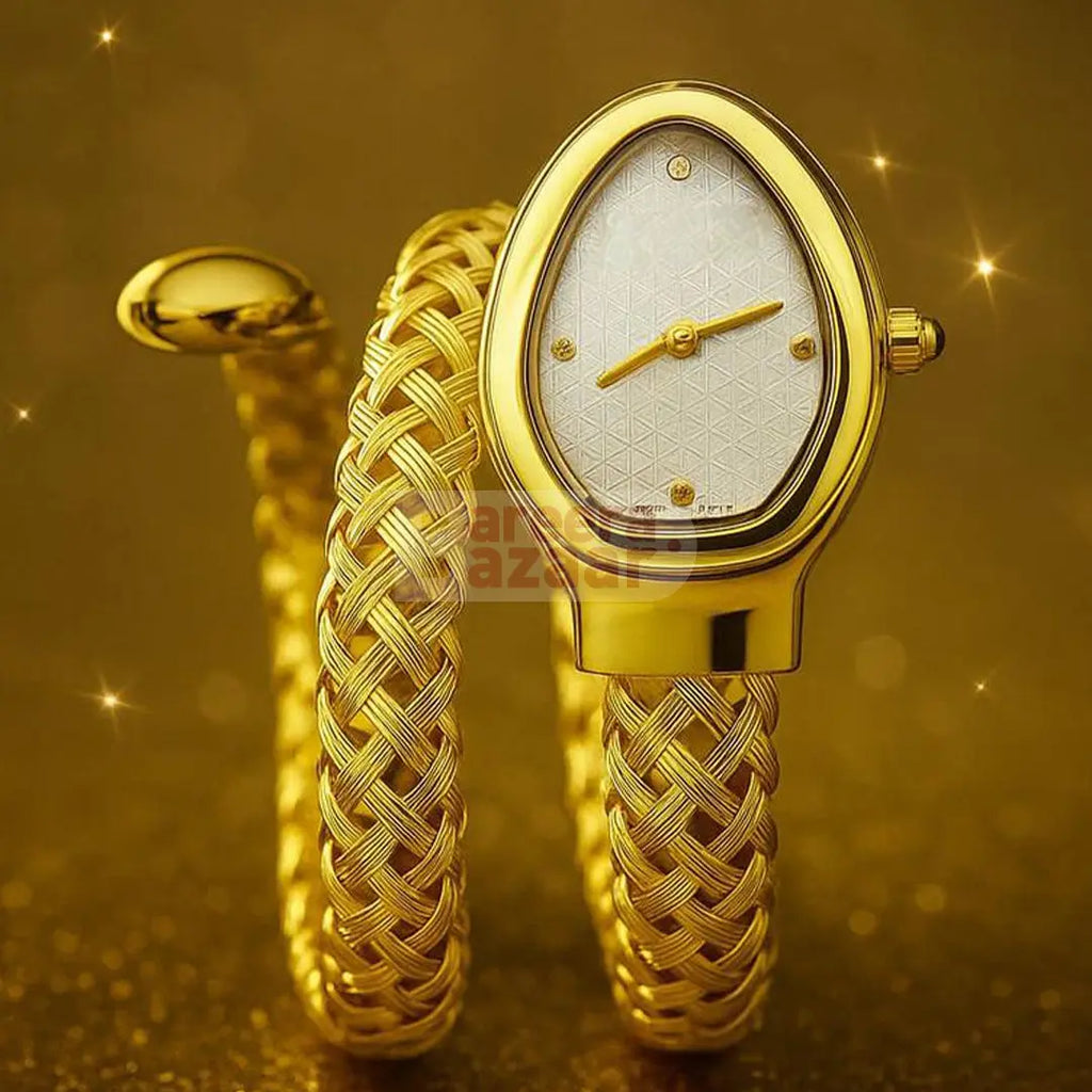 Snake Bracelet Woman Watch bareera bazaar