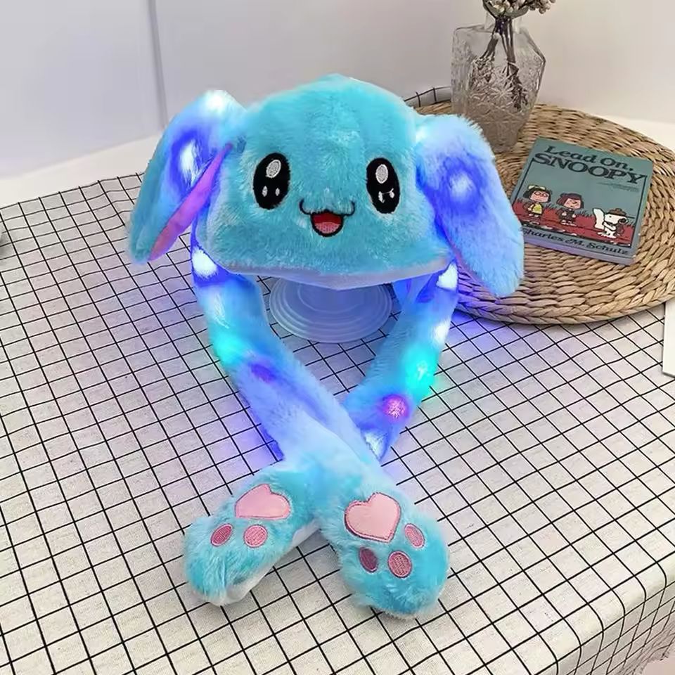 Bouncy Bunny Hat with LED Lights
