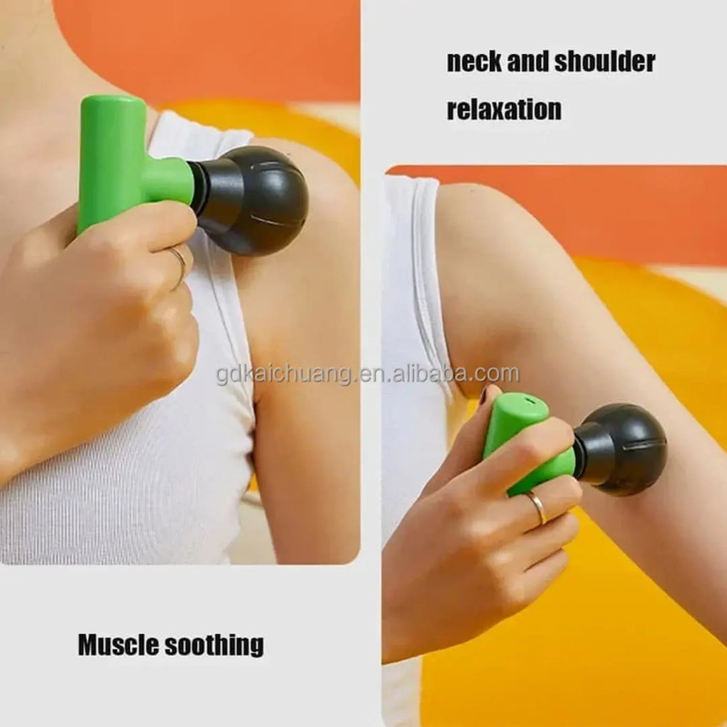 Rechargeable Portable Mini Massager Gun bareera bazaar