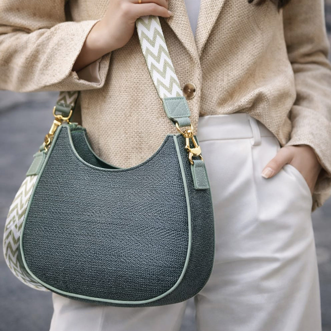 moon-shaped elegant silhouette