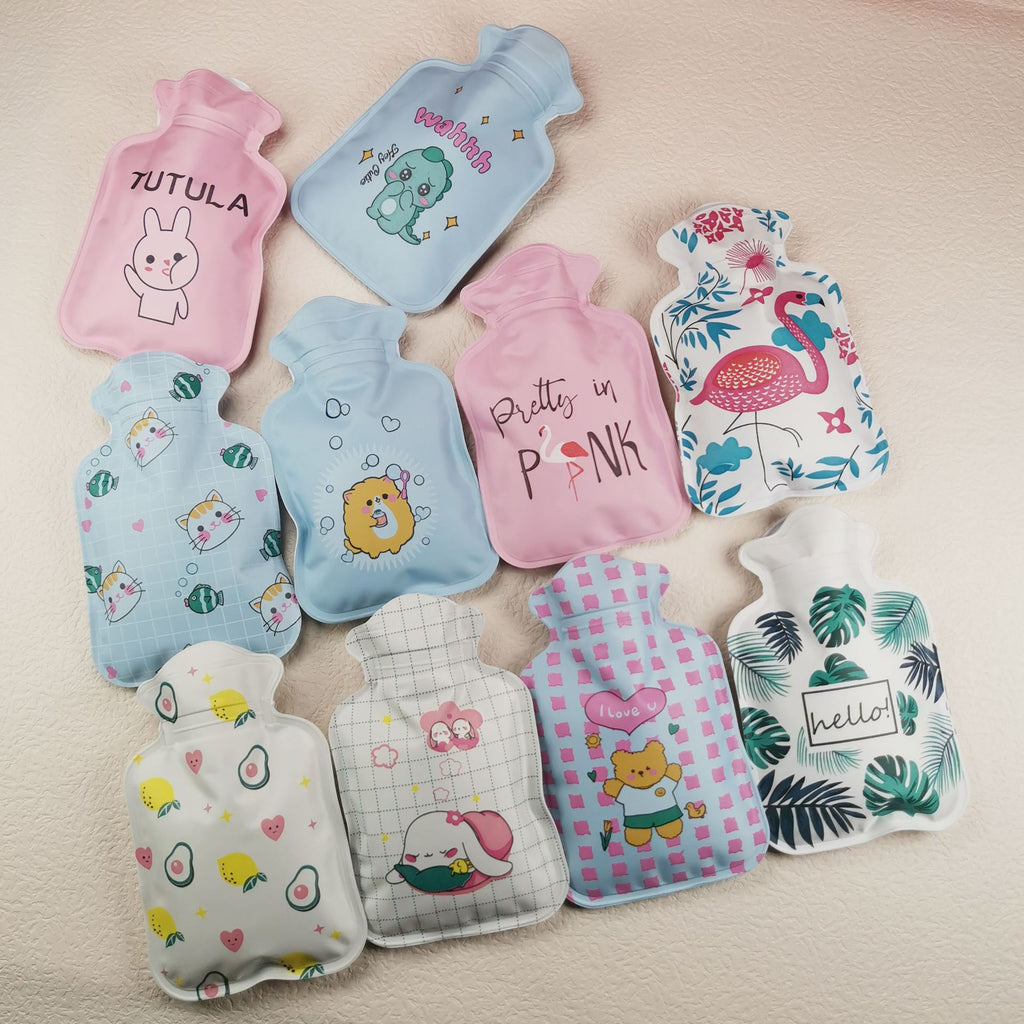 Imported Mini Hot Water Bottle Warmer Pouch