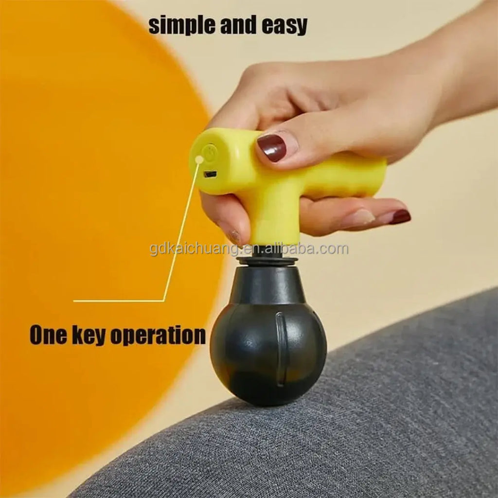 Rechargeable Portable Mini Massager Gun bareera bazaar