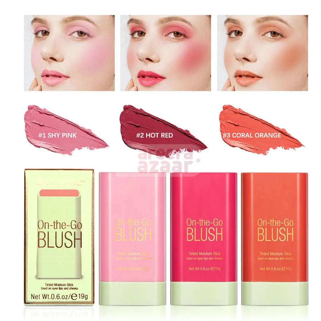 Blush Stick, Pack of 6 Different Colours bareera bazaar